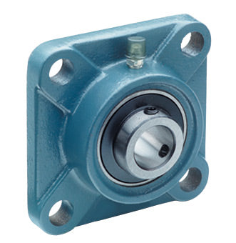 UCF201-12MM, 12mm Bore, 4-Bolt, Set Screw Locking, Flange Unit (0325)