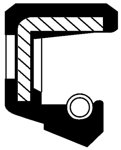 8X16X7 mm HMS4 CR SKF Oil Seal (0524)