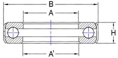 E-32 Aetna Thrust Ball Bearing - None