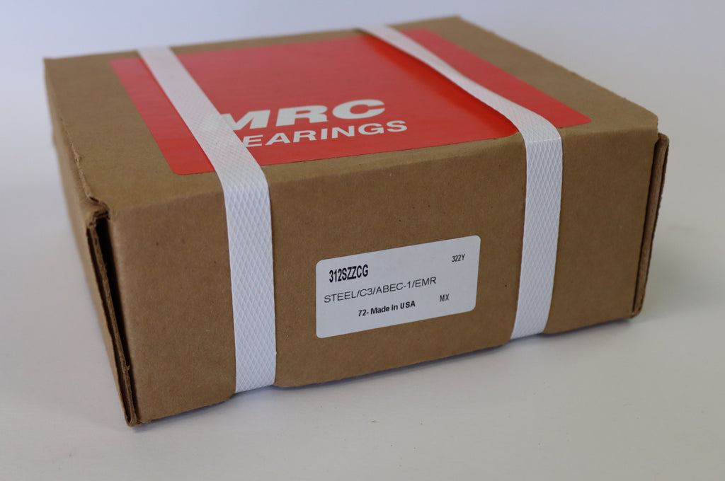 312SZZCG MRC Double Sealed Cartridge Width Ball Bearing w/ Snap Ring(0726)