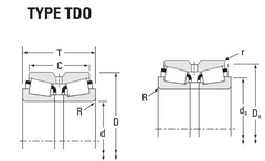 24780 90078 Class 3 Timken Tapered Roller Bearing Set (0826)