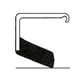1.000X1.624X.250 (9932 Hm14) Oil Seal - Oil Seal