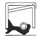 2.000"X3.000"X.375" 20005 CRWHA1 CR SKF Oil Seal (0324)