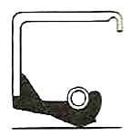 3.500"X4.501"X.375" 34886 CRW1 CR SKF Oil Seal (0324)