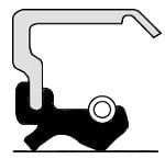 6.000"X7.002"X.500" 60006 CRSHA1 CR SKF Oil Seal (0324)