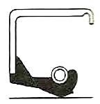 41X62X8 CRW1 R, SKF/CR Metric Oil Seal (0126)
