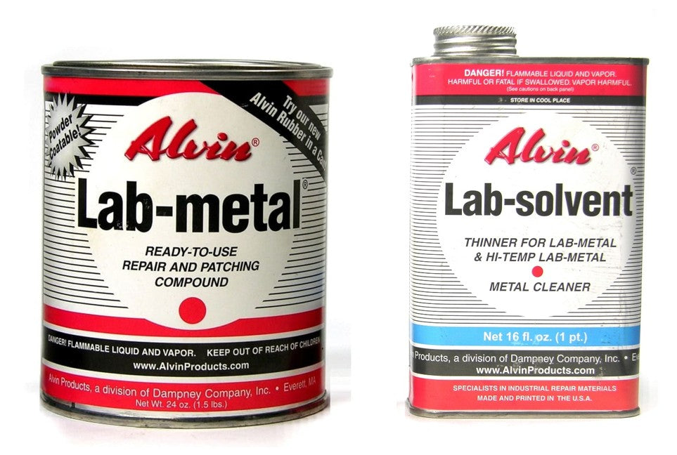 10102 & 20102 Alvin 24oz Lab-Metal + 20102 16oz Lab Solvent Package Deal!