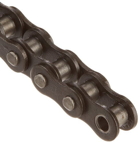 100-1 Riveted Roller Chain, 10 Foot Length with C/L