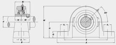 Ucpx08-24 - Pillow Block